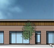 A dental surgery and retail units are planned for the greenfield site