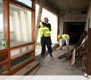 Aberdeen City Council  recently decanted to Marischal College, located across the road