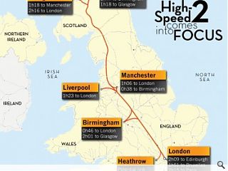 High Speed rail to Scotland still on track