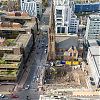 Terracotta student tower on the rise at St Vincent Street