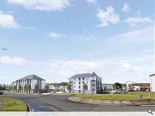 Brownfield Braehead build to deliver 119 tenure blind homes