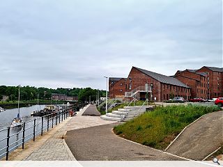 Promenade pivots Dumbarton back towards the River Leven