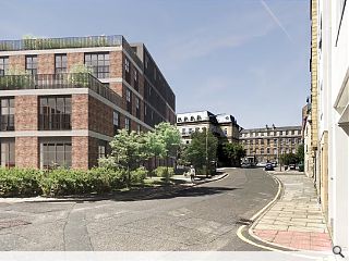 'Vertical gardens' set to rise on defunct New Town office block