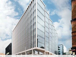 180,000sq/ft office scheme to complete Glasgow city block