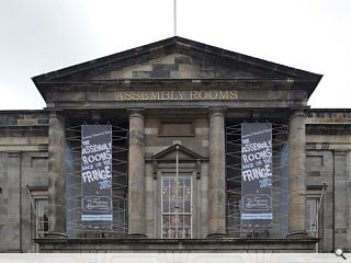 Refurbishment work completes at Edinburgh’s Assembly Rooms