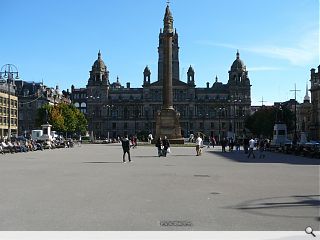 George Square re-opens following facelift