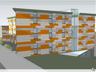 Leith Walk backcourt set for student housing infill