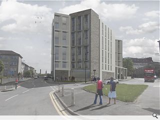 Townhead student housing doubles up