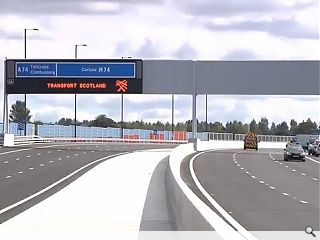 M74 extension to open to traffic tonight