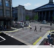 Buses will no longer be required to detour around Ingram Street