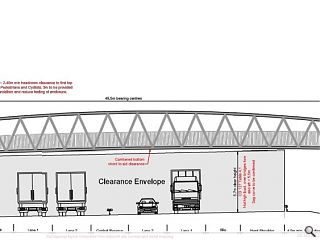 Shared pedestrian cycle bridge to connect Robroyston & Millerston