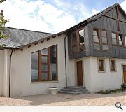 The four bedroom timber framed home was built by John Thomson Construction