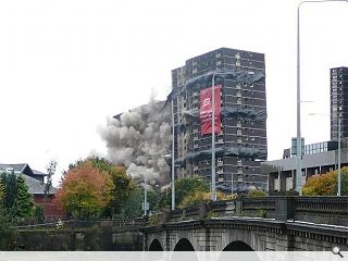 GHA fell Norfolk Court in latest tower block demolition