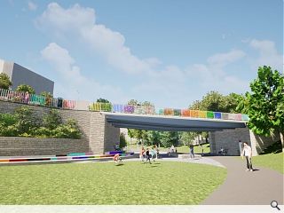 Future looks bright for Leith active travel bridge