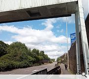 A landscape buffer and six-storey Pinkston Gateway building will front the busy Springburn Road