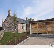 A B-listed janitors cottage has been converted as part of the work