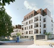 The blocks will step down in height from north to south to respect existing homes