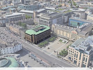 Infill rooms turn an ageing office block into Edinburgh's newest hotel