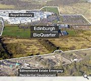 A community of 20,000 people could one day call Edinburgh BioQuarter home