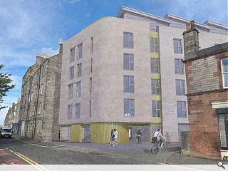 Canonmills builders yard to make way for 142 student flats