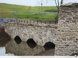 ‘Old-style’ Glenlivet Distillery road bridge carries first traffic