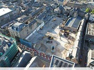 Site clearance expands Elgin's South Street