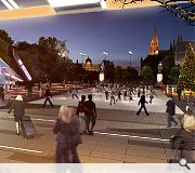 A new public square would be created, connecting the railway station to Union Street