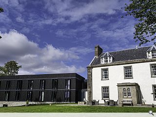 Skye hotel spreads out with a black larch guest wing