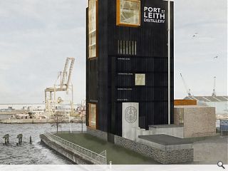 Whisky production returns to Leith with 40m vertical distillery