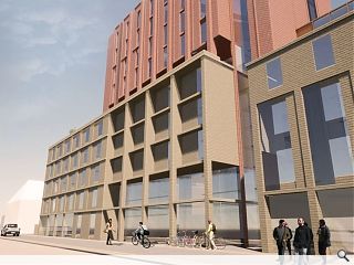 Dundee student flats reach out to DC Thomson tower