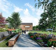 Extensive landscaped grounds will envelop the revamped distillery