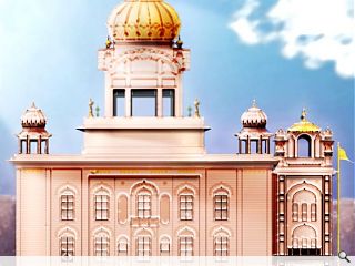 Construction underway on Glasgow Gurdwara