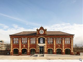 Artists arrive at a former Granton Station 