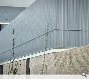 The project comfortably exceeds an initial embodied carbon target of 650kg CO2e/m2