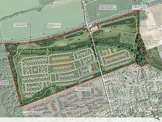 Balerno masterplan cloaks new homes with green links and landscape buffers 