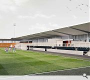 The south stand will cater to away fans with a capacity of around 500