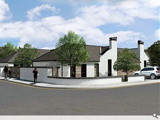 Courtyard bungalows pay homage to former Aberfeldy laundry