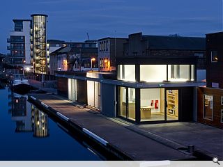 Canal visitor centre opens at Edinburgh Quay