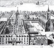 The buildings shown in the 17th Century print show the site as it would have been recognised by leading thinkers from the Scottish Enlightenment of the next century, such as Adam Smith - who was a professor there