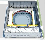 Once complete the tank will be used to test submersible devices, remotely operated vehicles and offshore wind installation and service vessels