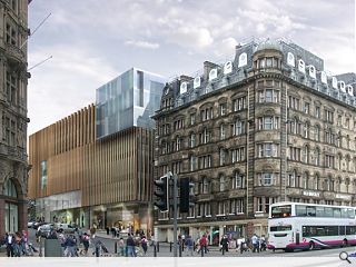 Stockland stalls St Andrew Square scheme