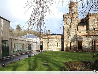 Lews castle museum & archive takes shape