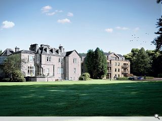 New build neighbour to mirror B-listed Peebles manor  