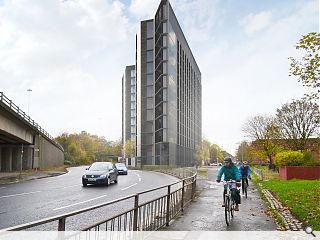 Elder & Cannon lead 12 storey Cowcaddens student tower