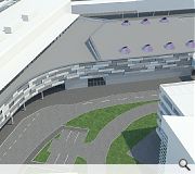 The scheme follows construction of a similar new security hall at Glasgow Airport