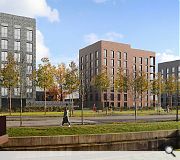 Commercial units will be incorporated within the ground floor of prominent corner blocks