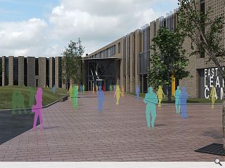 Kilmarnock campus hits home straight with construction start