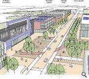 Cumbernauld is among the locations identified for a new civic hub