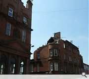 The affected tenement lies directly across from Page\Park's Olympia Theatre redevelopment