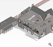 A wraparound extension will maximise the site footprint